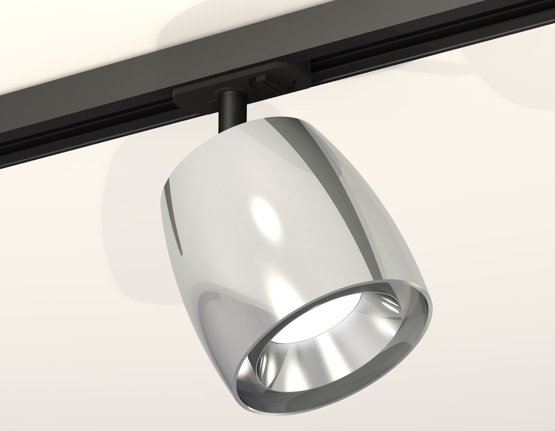 Трековый светильник XT1143001 PSL/SBK серебро полированное/черный песок MR16 GU5.3 (A2537, C1143, N7032)