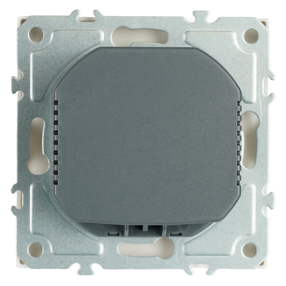 Розетка 1-местная з/ш с/з 16А + USB + Type C (механизм), Stekker, 250В, 20W, серия Эмили, белый фарфор, soft-touch, RST16-5119-01