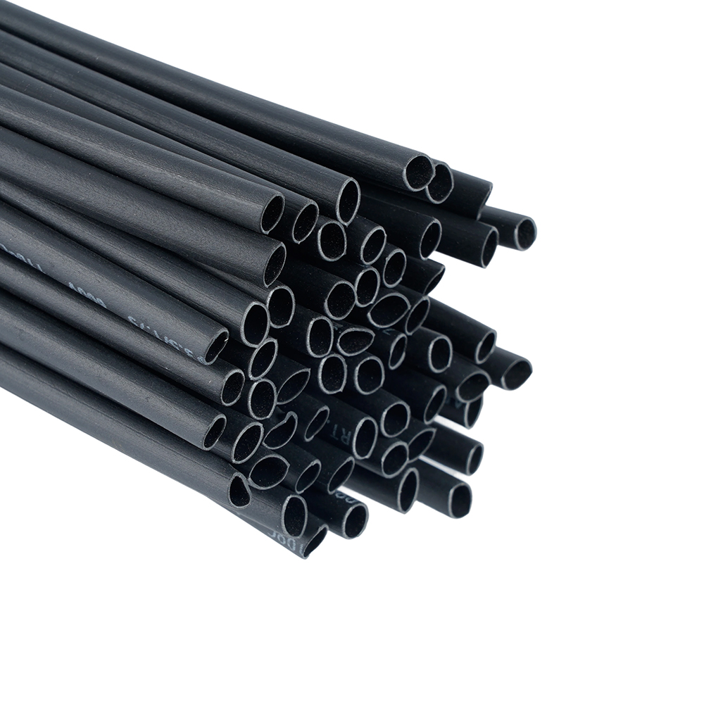 Набор термоусадочных трубок STEKKER HST-35175-100BK, длина 100 см., коэф. усадки 2:1