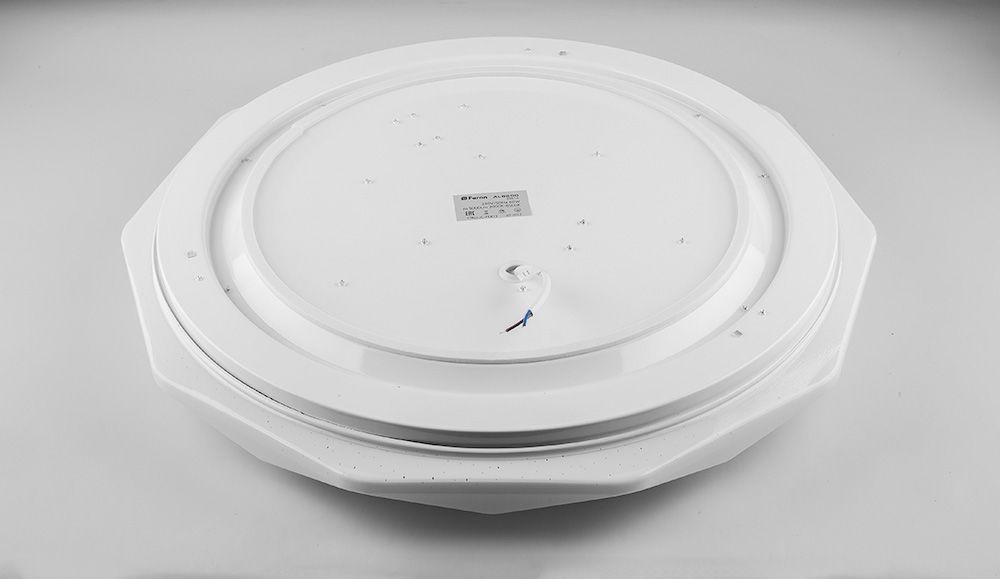 Светодиодный управляемый светильник накладной Feron AL5200 DIAMOND тарелка 70W 3000К-6000K белый Светодиодный управляемый светильник накладной Feron AL5200 DIAMOND тарелка 70W 3000К-6000K белый