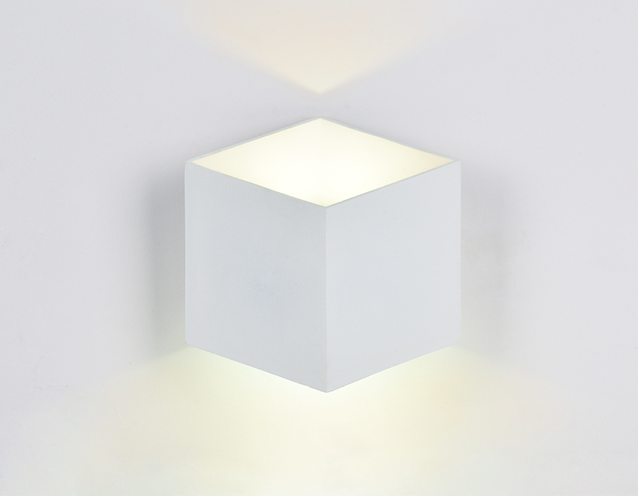 Настенный уличный светильник Ambrella Sota FW139 WH/S 10W 4200K белый/песок