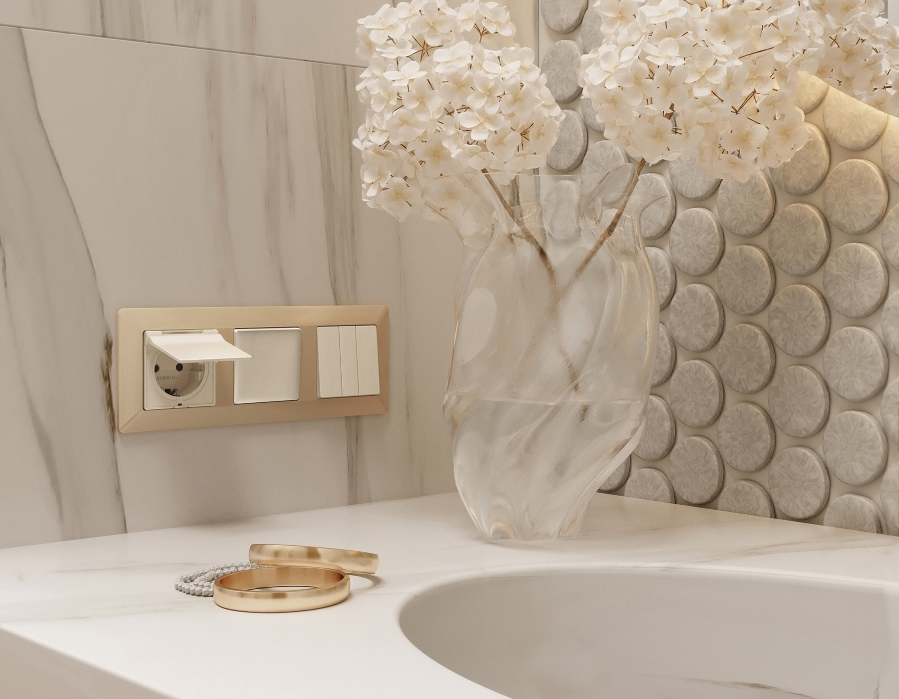 AF110605 Рамка ALFA Line (Шампань) 5-ая