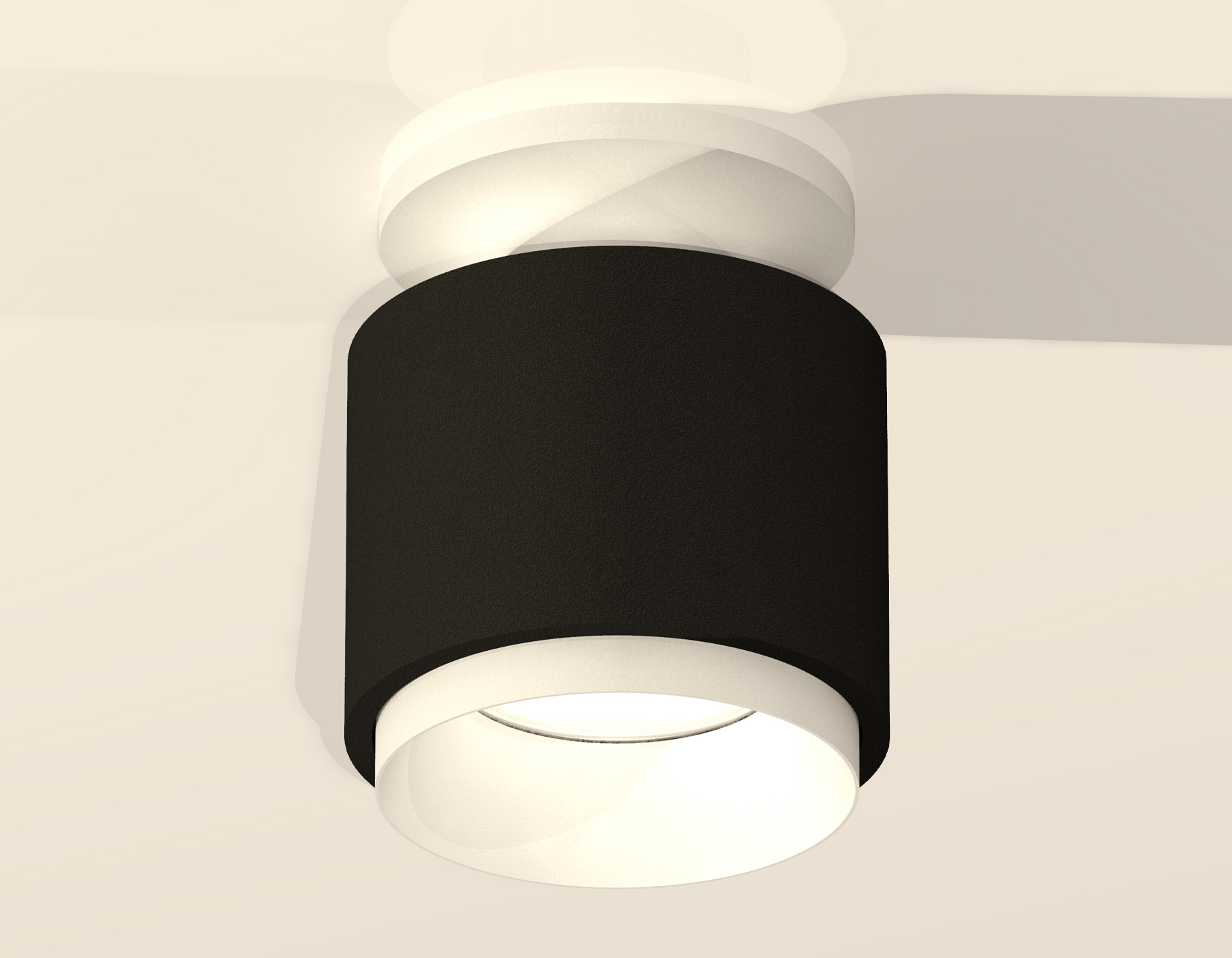 Накладной светильник XS7511040 SBK/SWH черный песок/белый песок MR16 GU5.3 (N7925, C7511, N7030)