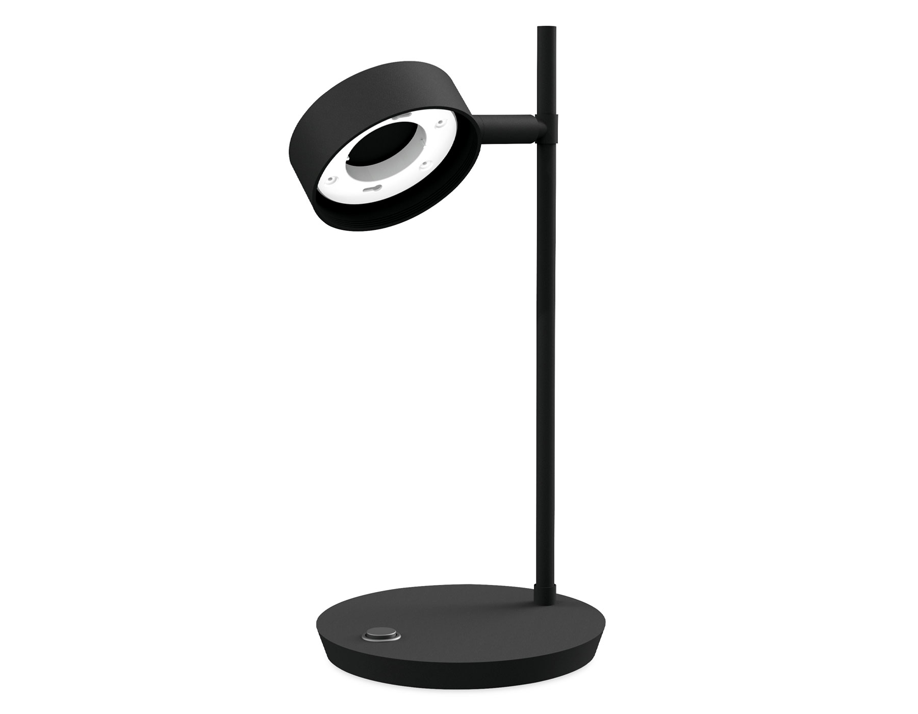 Корпус светильника с выключателем настольный поворотный Ambrella C9802 SBK черный песок 85*150*330mm GX53 для насадок D85