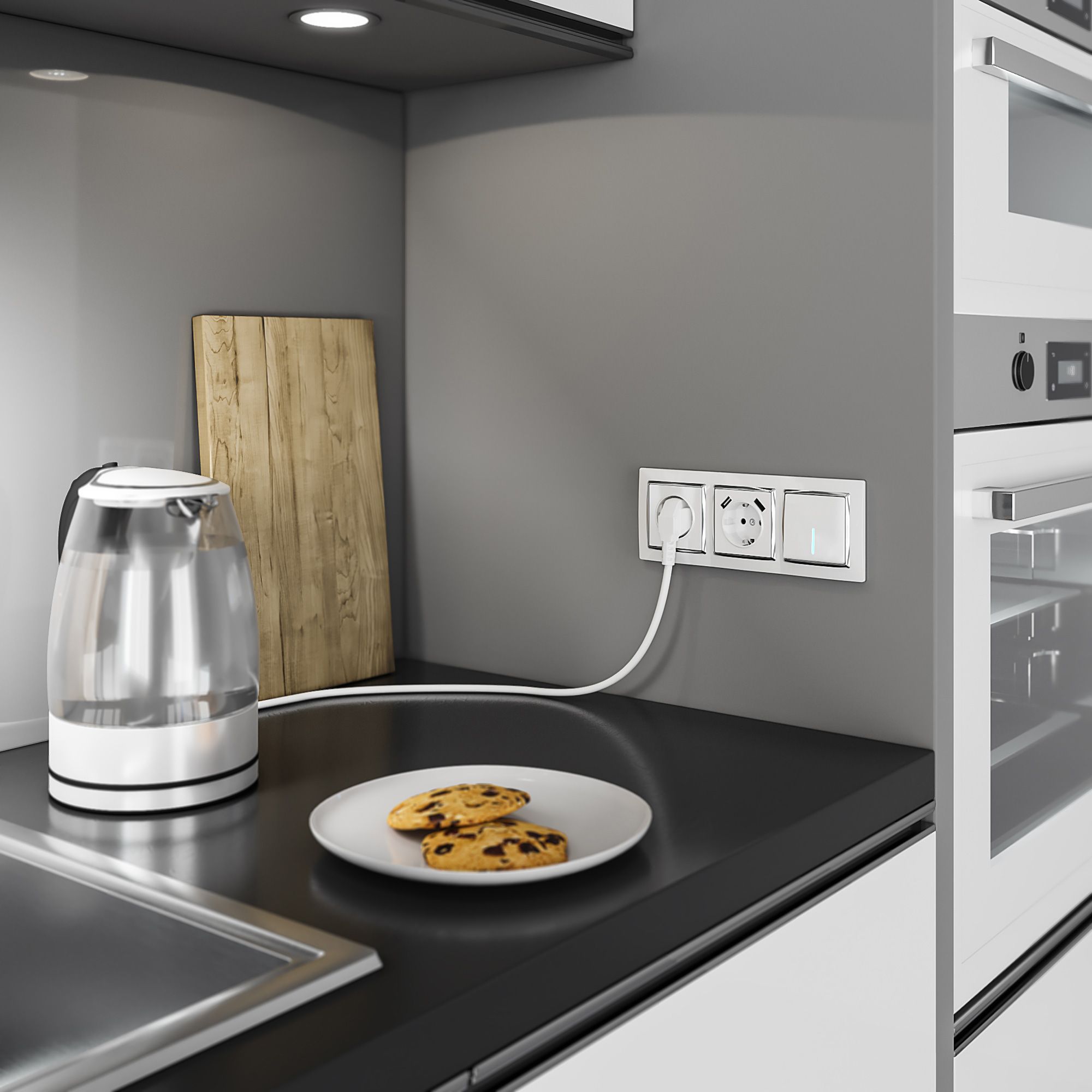 Рамка WERKEL Snabb на 3 поста (белая) WL03-Frame-03-white / W0031901 / a028882