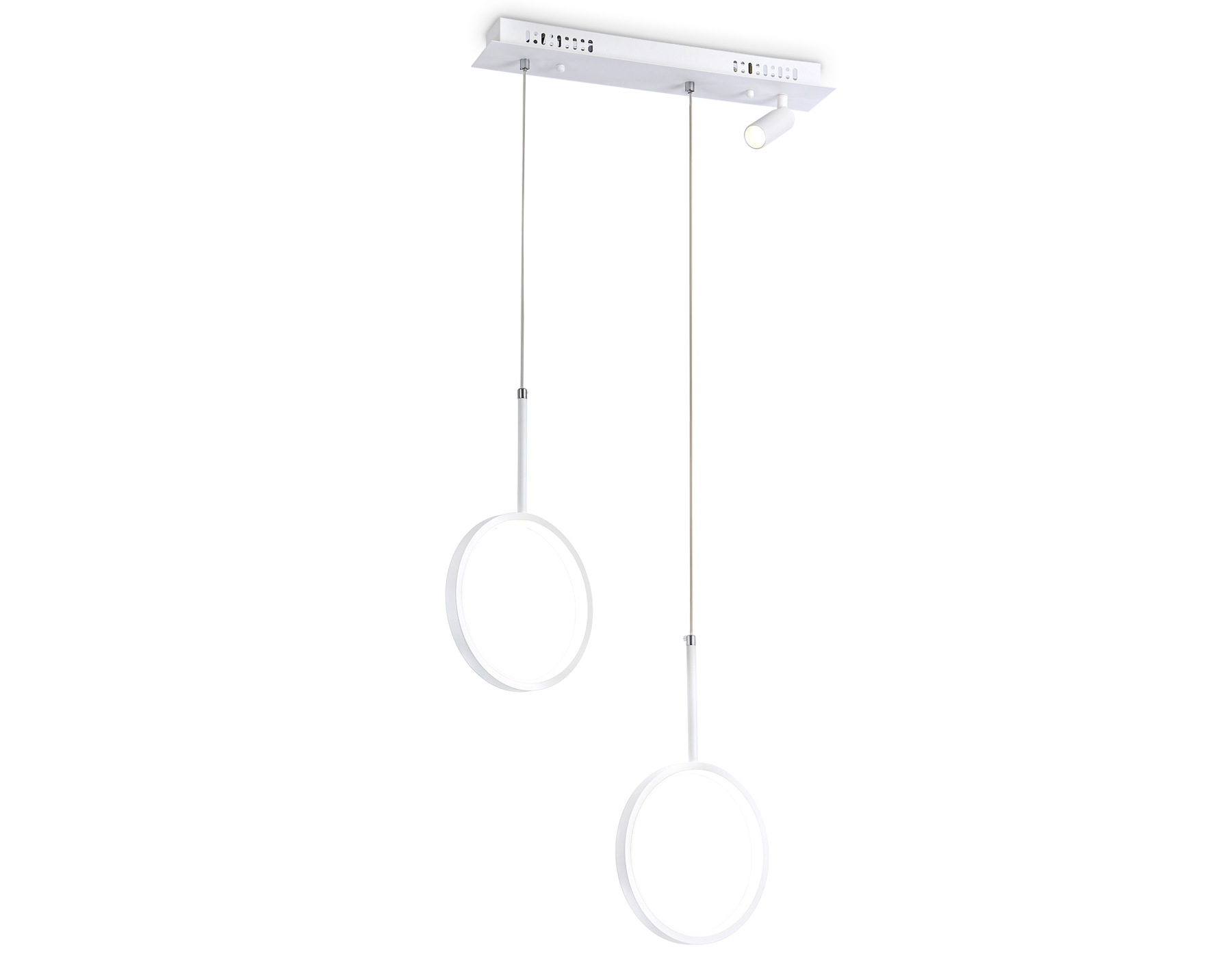 Подвесной LED светильник FL5272/2+1 WH белый 38W 3000K/4200K/6400K+4200K 500*90*1200 (ПДУ ИК) Подвесной LED светильник FL5272/2+1 WH белый 38W 3000K/4200K/6400K+4200K 500*90*1200 (ПДУ ИК)