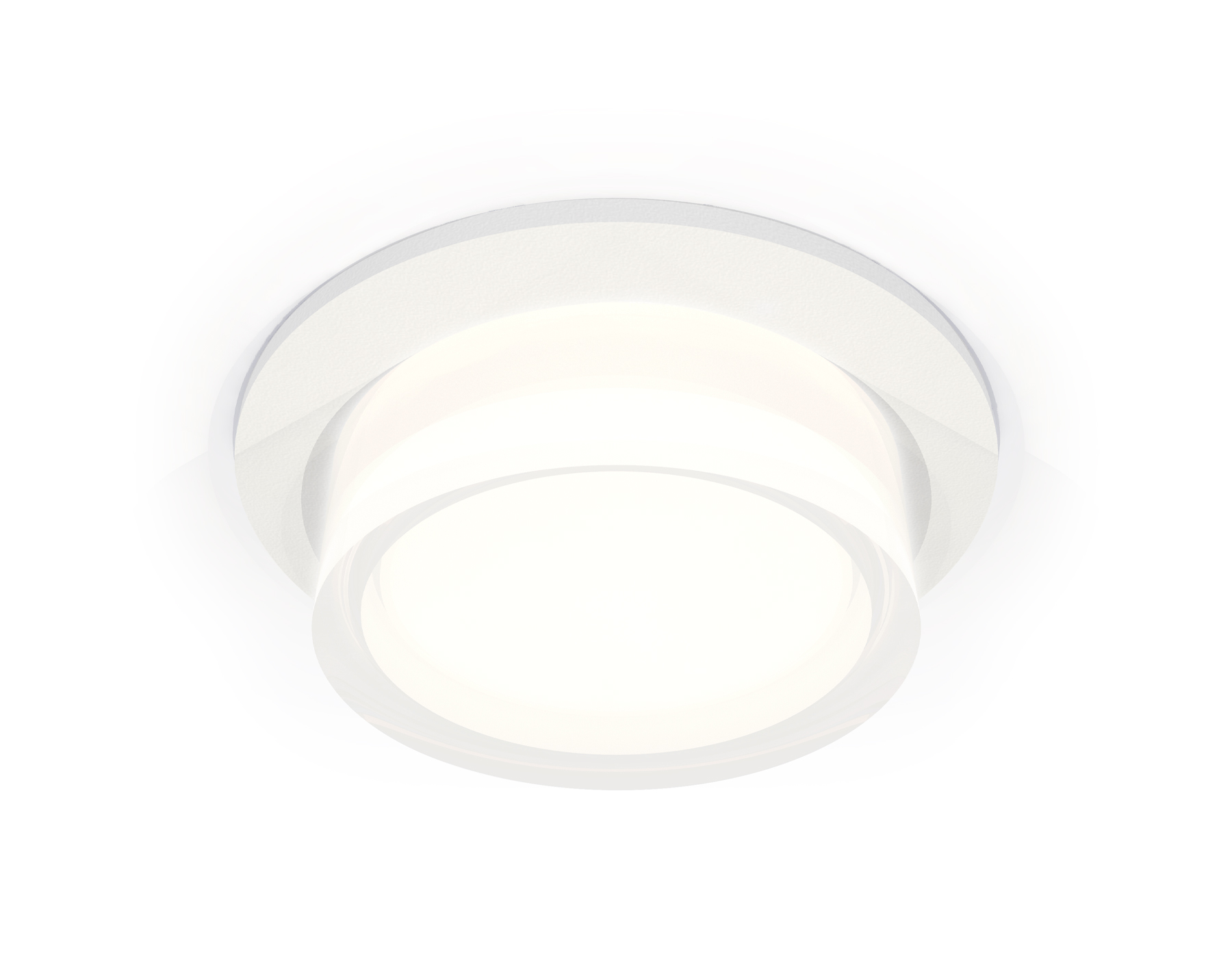 Встраиваемый светильник XC6512063 SWH/FR/CL белый песок/белый матовый/прозрачный MR16 GU5.3 (C6512, N6241)