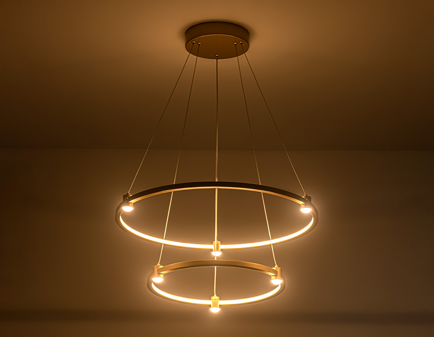 Подвесной LED светильник FL5508/2+6 GD золото 45W 3000K/4200K/6400K D600/400*1300 (без ПДУ) Подвесной LED светильник FL5508/2+6 GD золото 45W 3000K/4200K/6400K D600/400*1300 (без ПДУ)