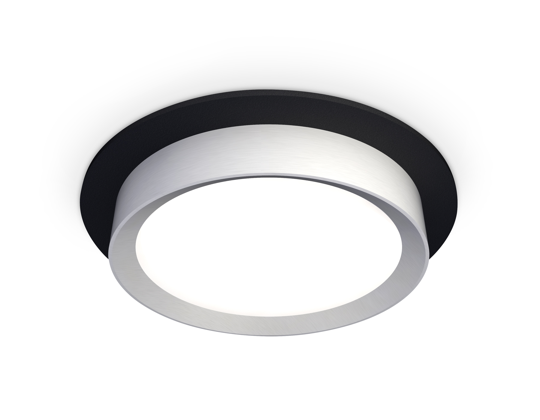 Встраиваемый светильник XC8051004 SBK/MCH черный песок/хром матовый GX53 (C8051, N8121)