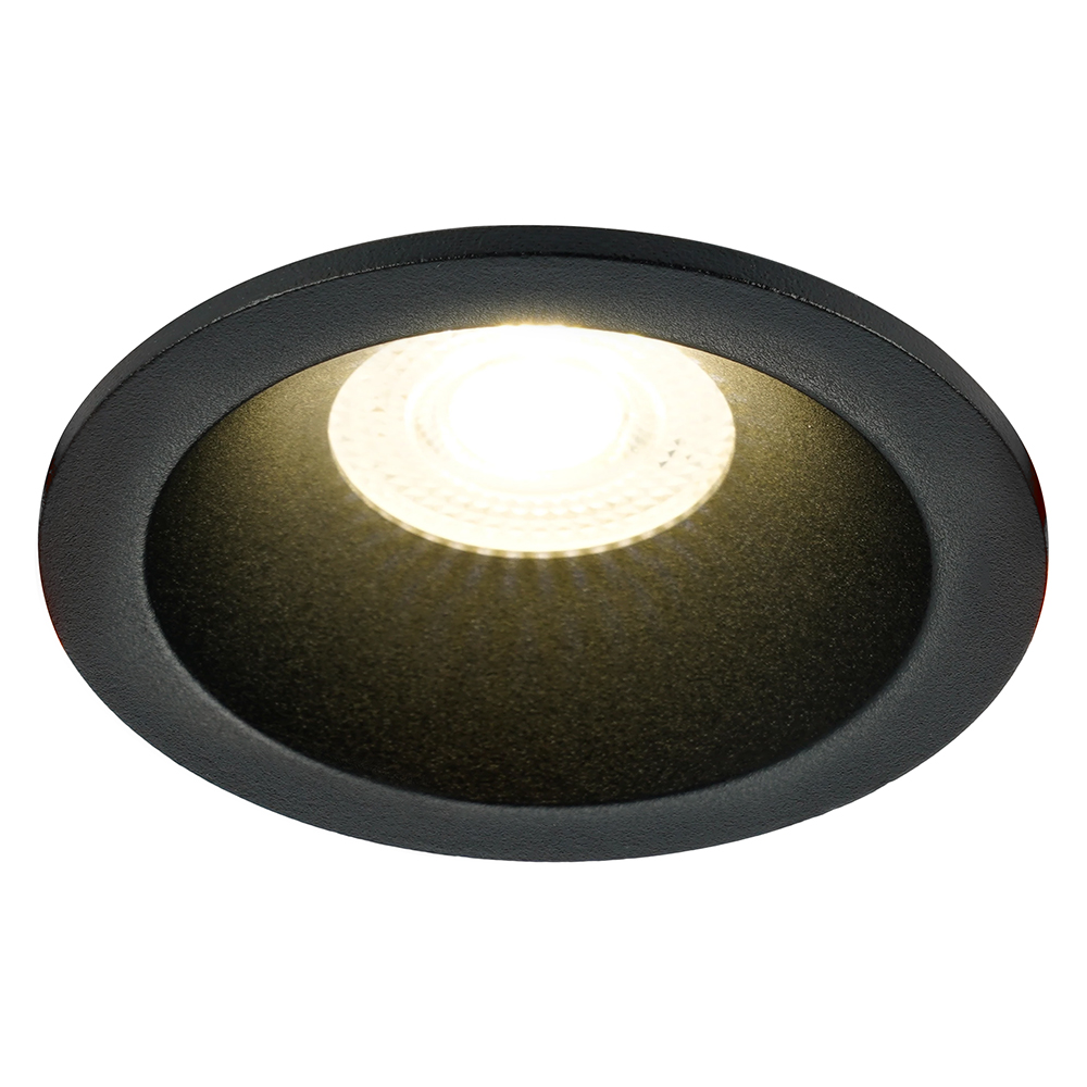 Светильник встраиваемый Feron DL1100 потолочный MR11 G5.3, GU10 черный