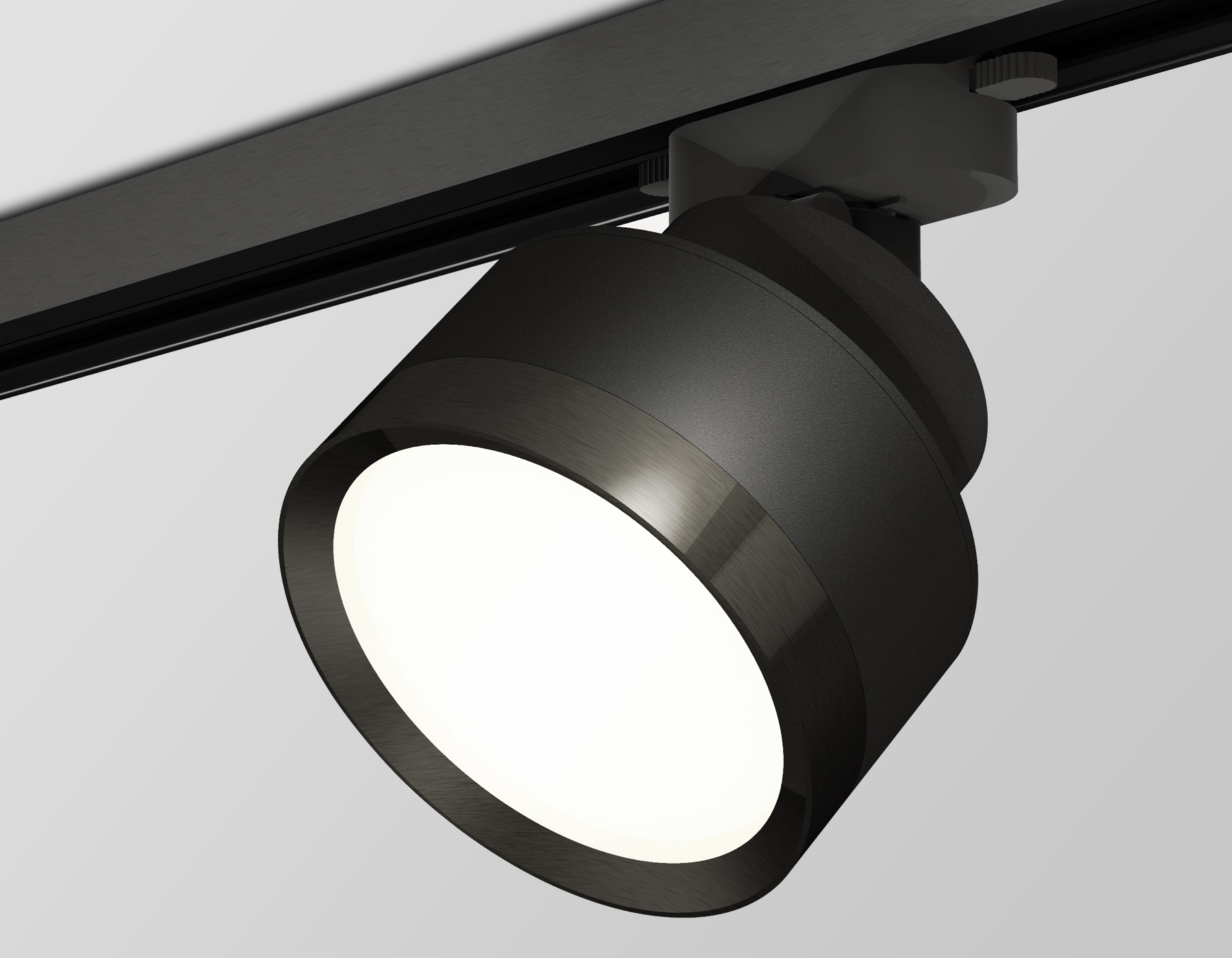 Трековый светильник XT8102002 SBK/PBK черный песок/черный полированный GX53 (A2526, A2106, C8102, N8113)