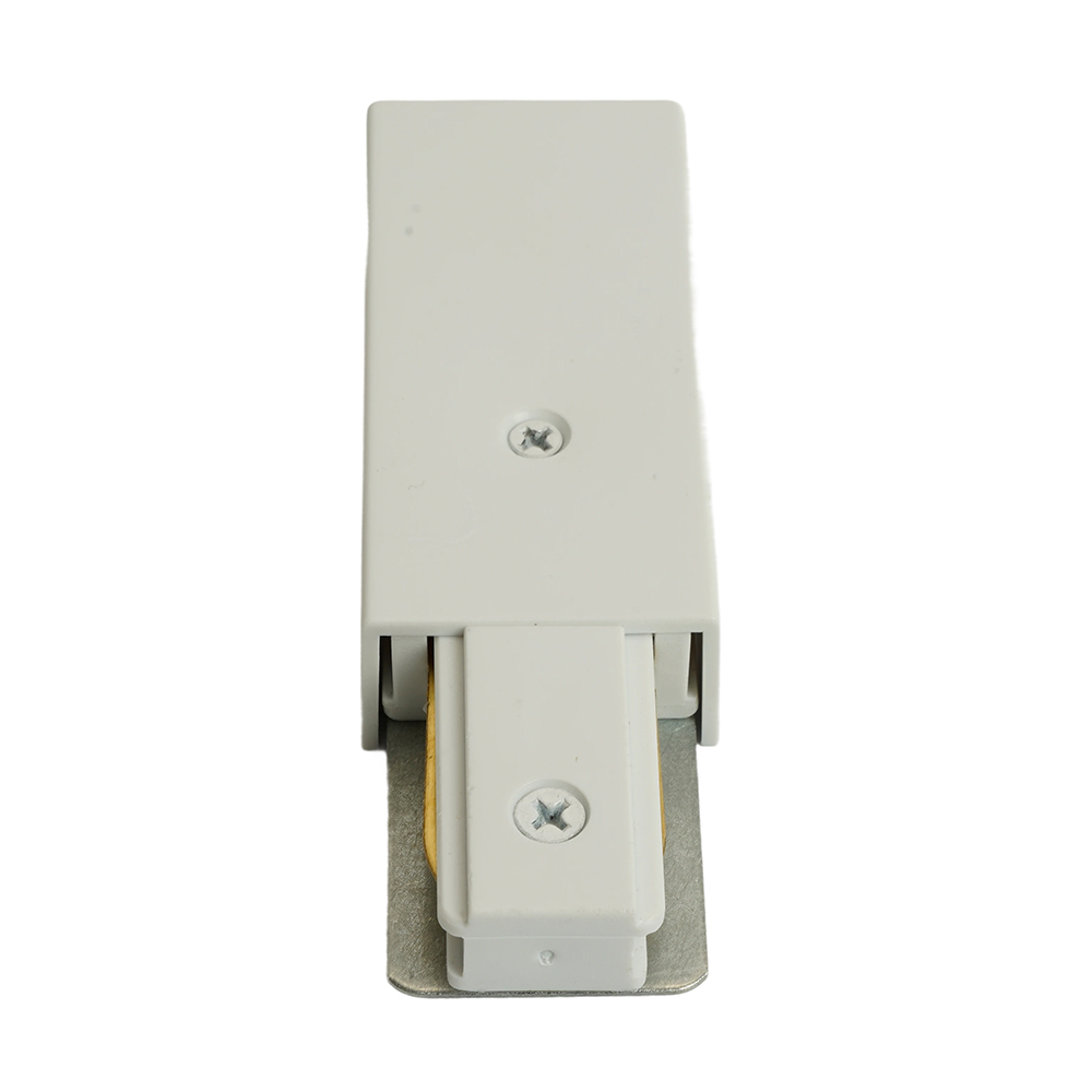 Cоединитель - коннектор для шинопровода, белый, LD1022