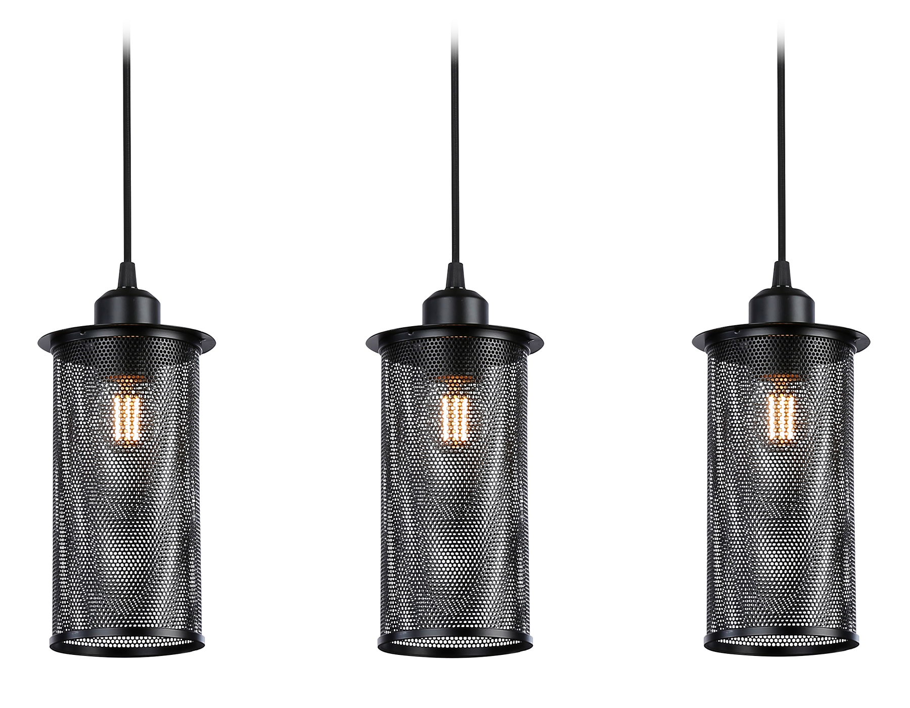 Подвесной светильник TR8164/3 BK черный E27*3 max 40W 580*102*1060 Подвесной светильник TR8164/3 BK черный E27*3 max 40W 580*102*1060