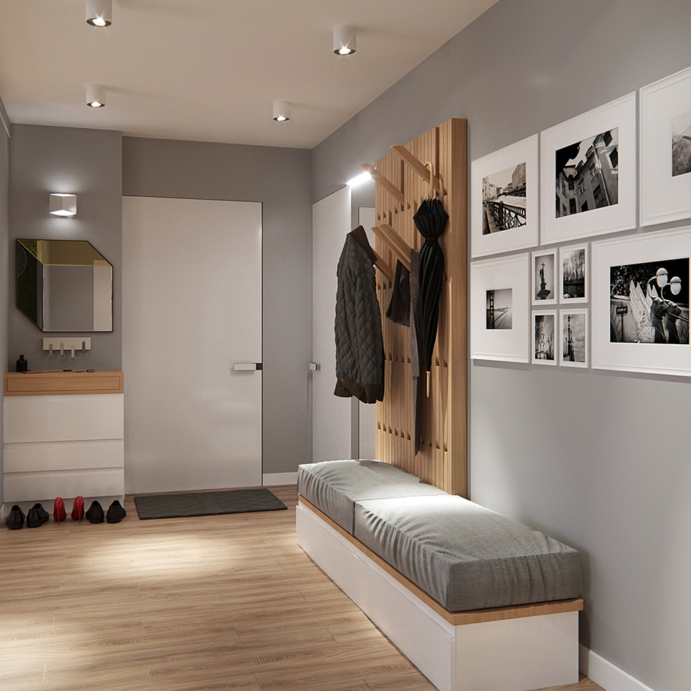 Светильник потолочный Feron HL361 12W, 230V, GX53, черный