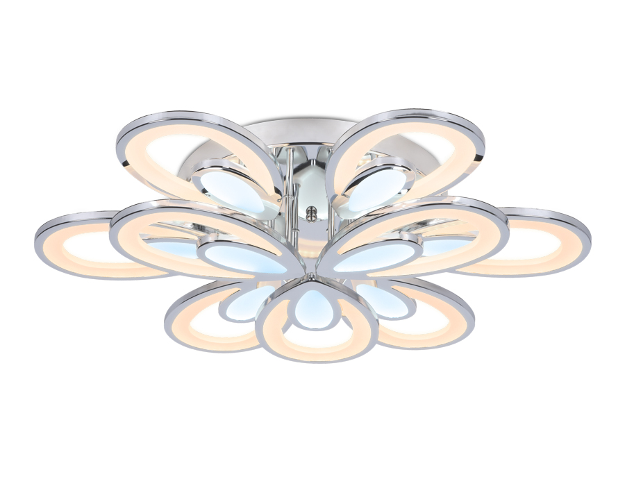 Потолочный светодиодный светильник с пультом FA471/6+3 CH Ambrella хром 198W 750*670*120 (ПДУ РАДИО 2.4) Потолочный светодиодный светильник с пультом FA471/6+3 CH Ambrella хром 198W 750*670*120 (ПДУ РАДИО 2.4)