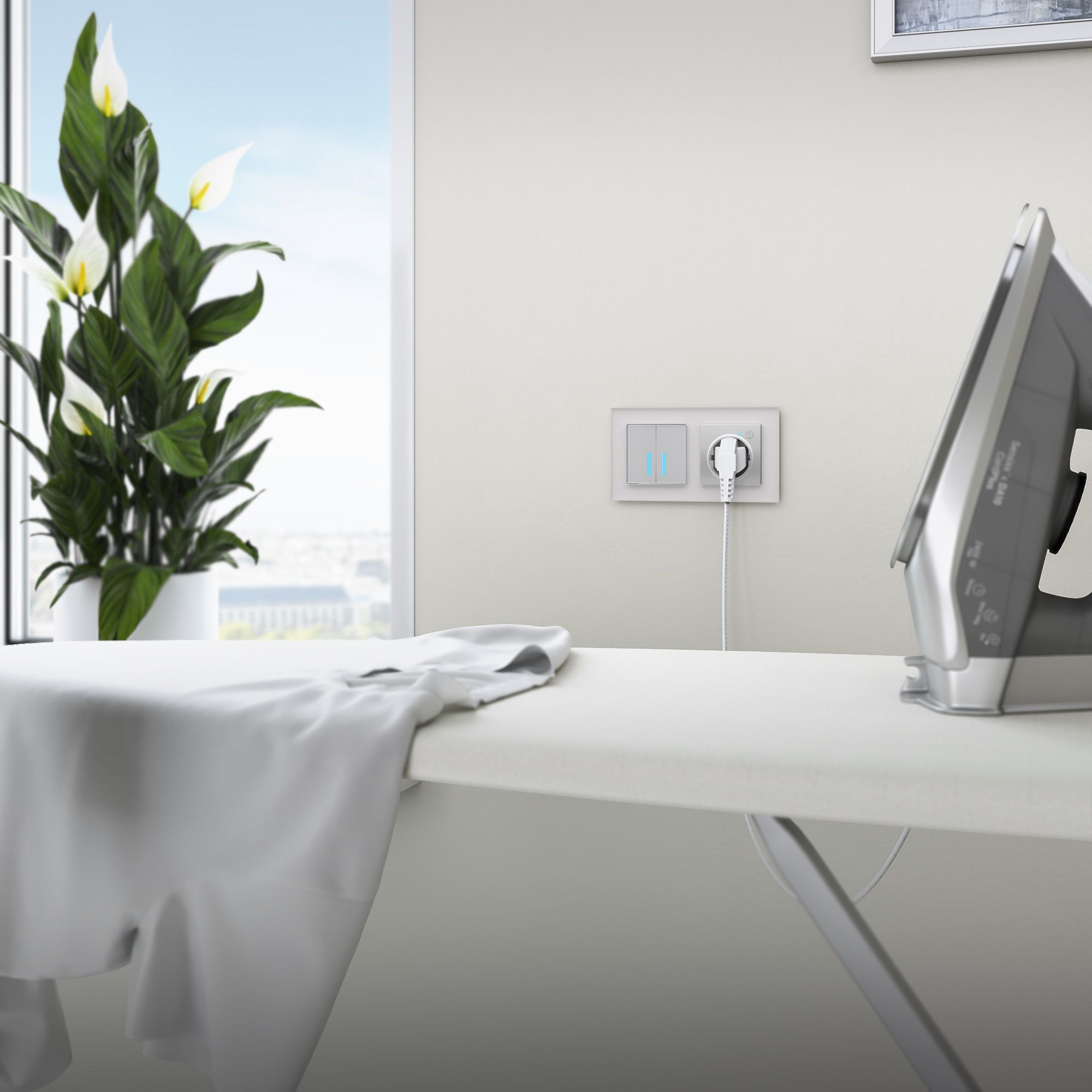 Рамка WERKEL Favorit на 2 поста (дымчатый, стекло) WL01-Frame-02 / W0021117 / a030786