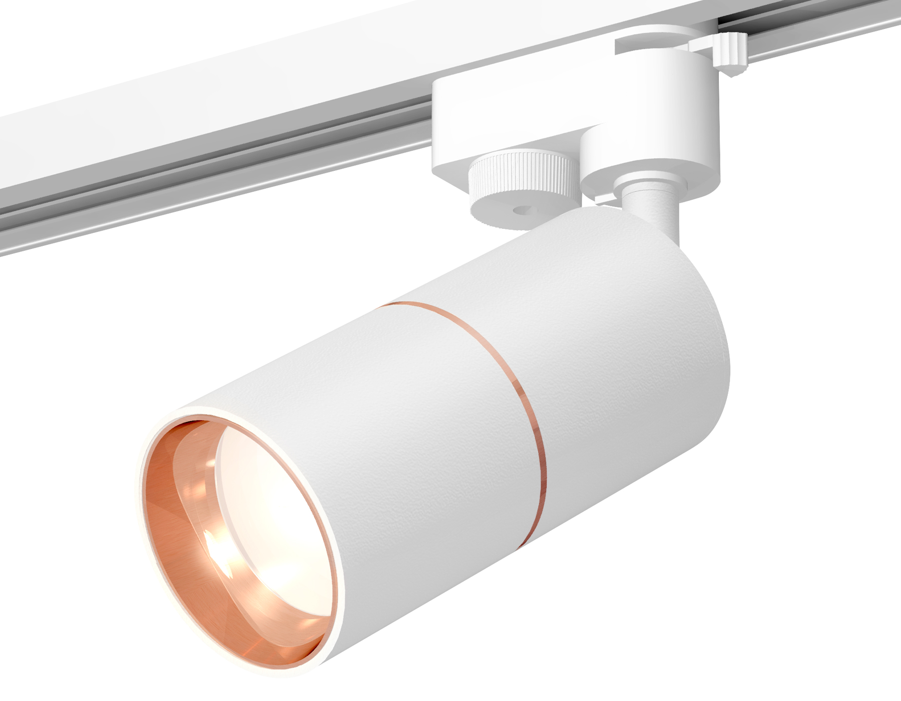 Трековый однофазный светильник XT6301030 SWH/PPG белый песок/золото розовое полированное MR16 GU5.3 (A2520,C6301,A2063,C6301,N6114)