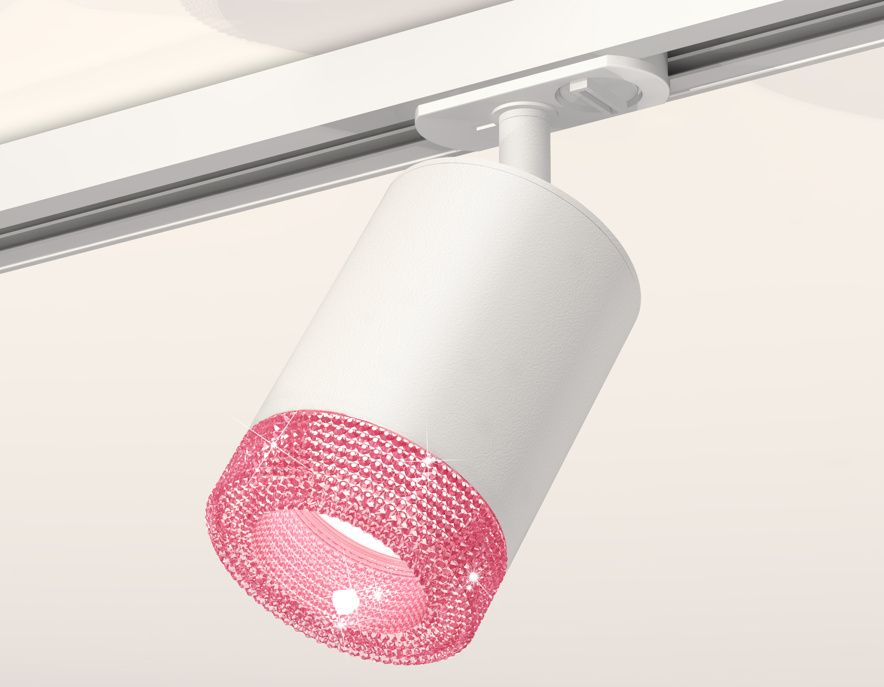 Трековый светильник XT7421010 SWH/PI белый песок/розовый MR16 GU5.3 (A2536, C7421, N7193)