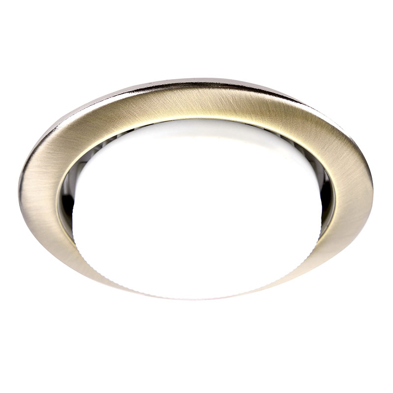 Встраиваемый светильник GENERAL 431800 GCL GX53 Ø90 мм, античный зеленый