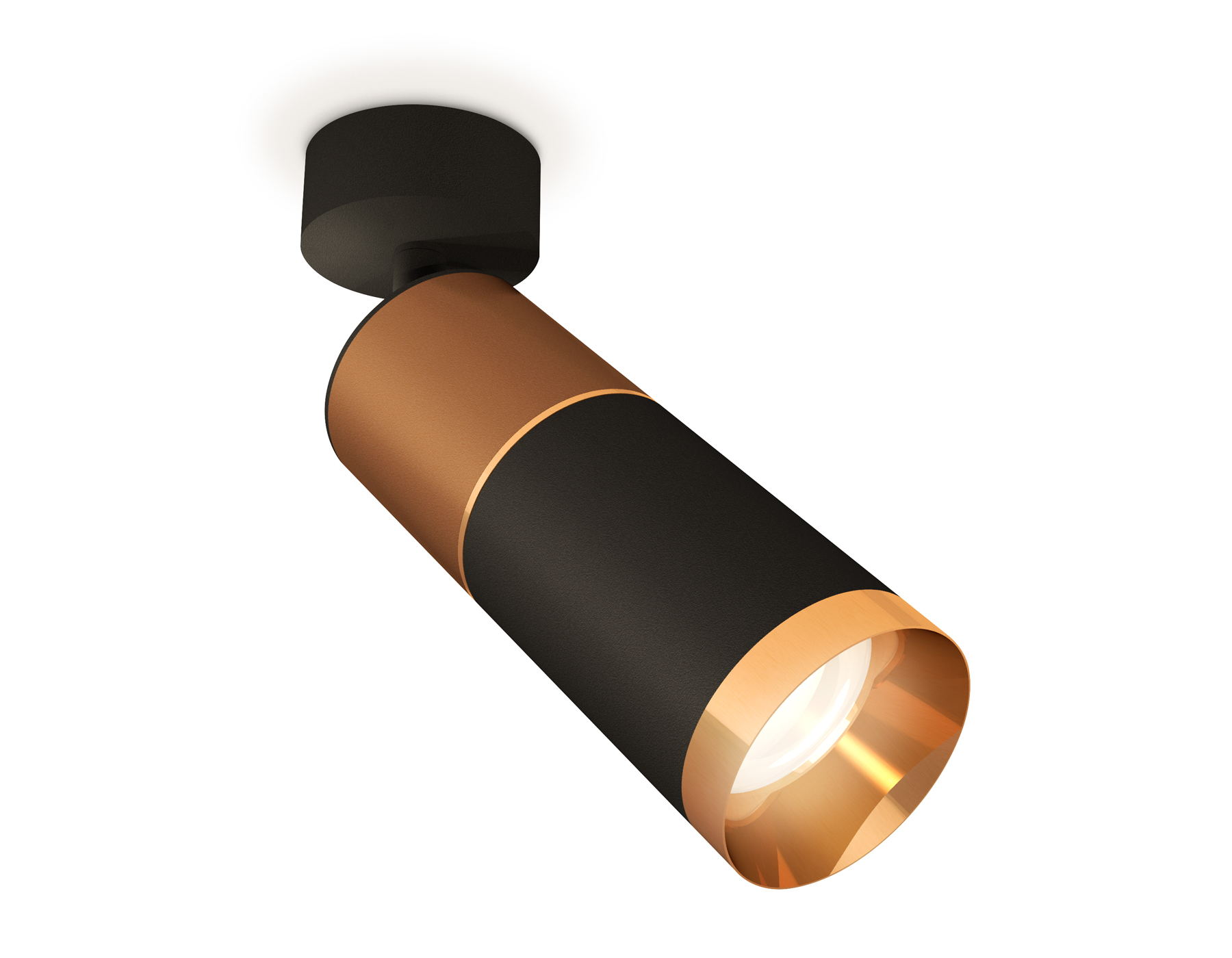 Спот поворотный XM6313015 SBK/SCF/PYG черный песок/кофе песок/золото желтое полированное MR16 GU5.3