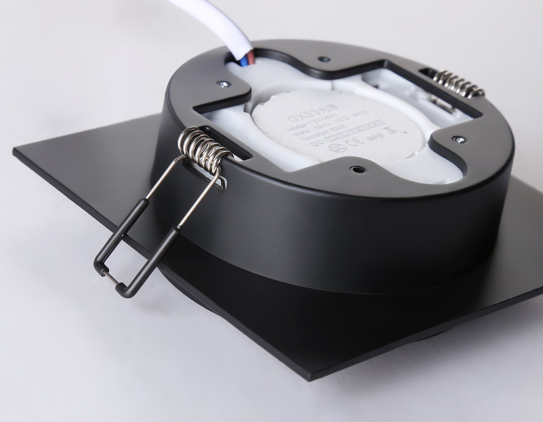 TN5231 BK черный GX53 110*110*35