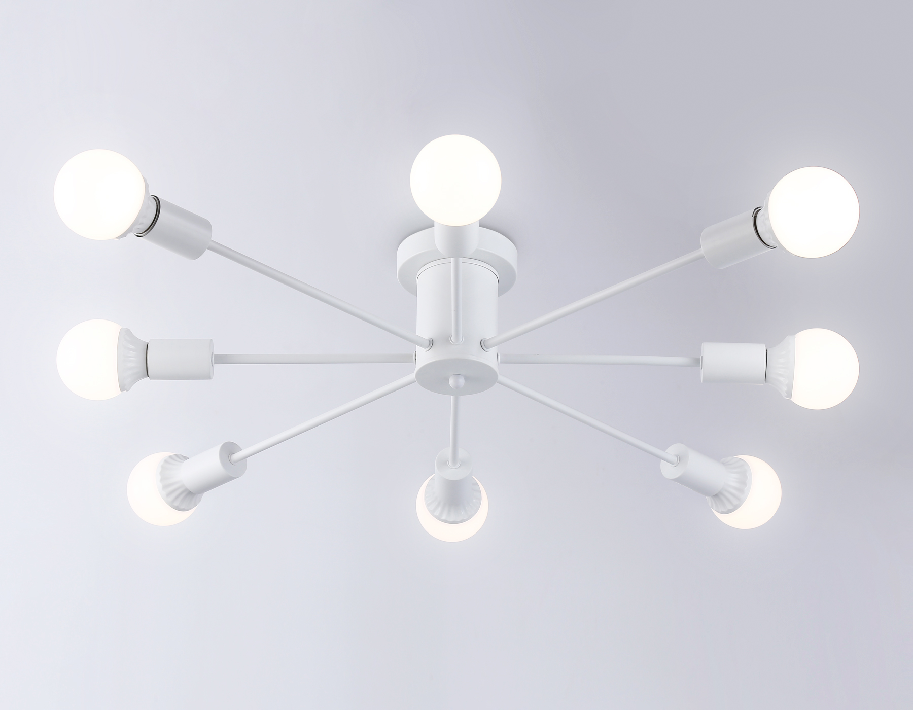 TR80408/8 WH белый E27/8 max 60W D950*150