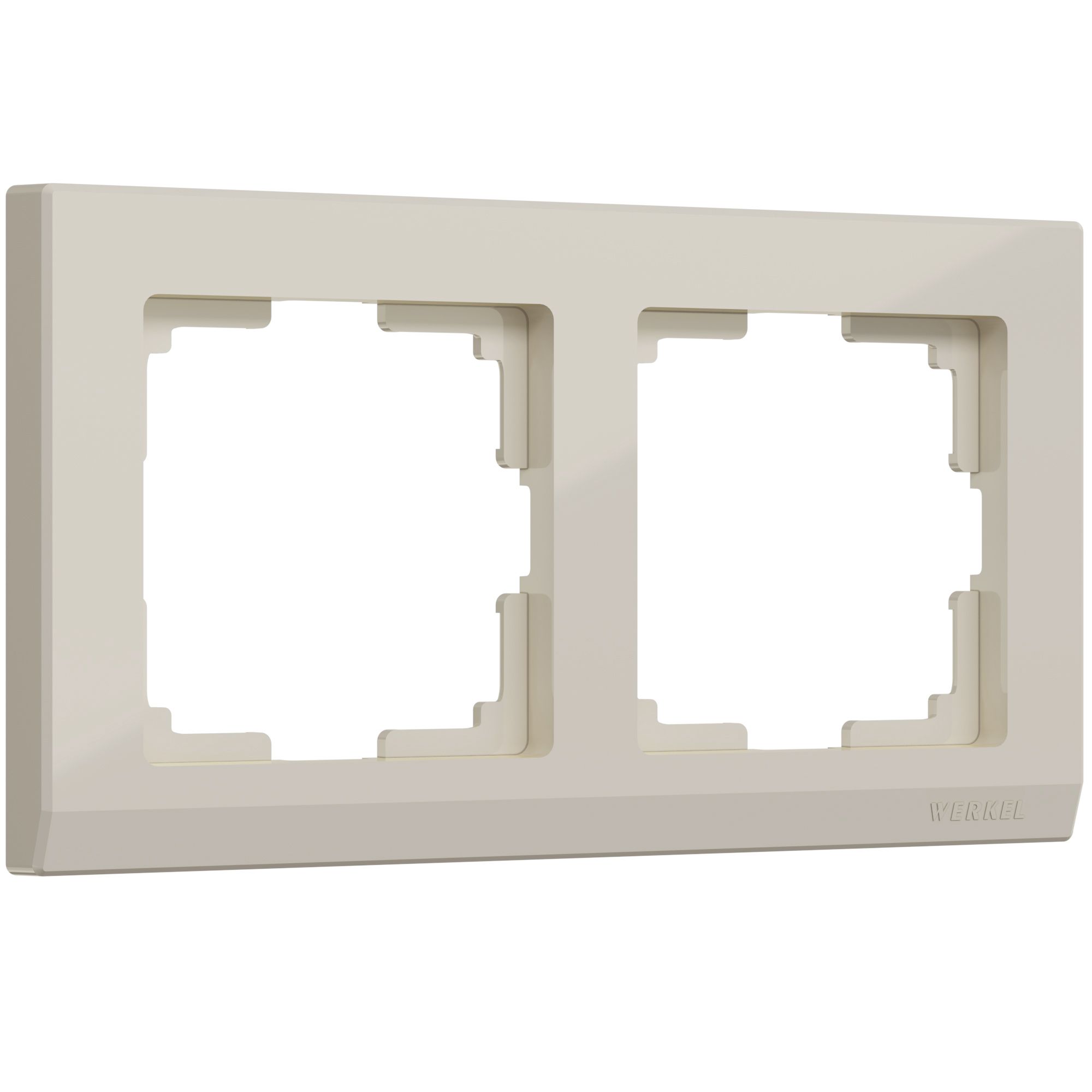 Рамка WERKEL Stark на 2 поста (слоновая кость) WL04-Frame-02-ivory / W0021803 / a028942