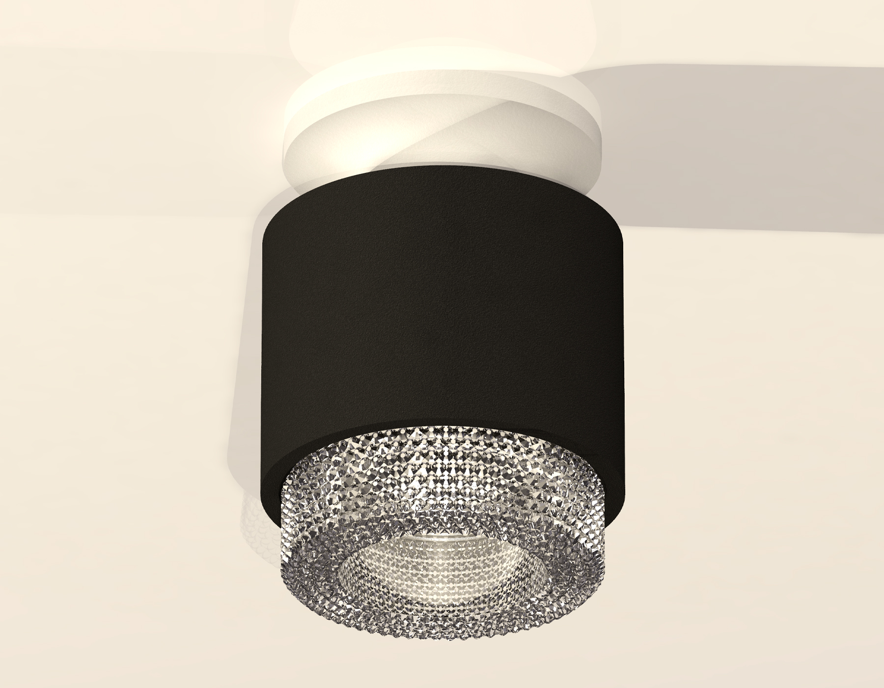 Накладной светильник XS7511042 SBK/SWH/CL черный песок/белый песок/прозрачный MR16 GU5.3 (N7925, C7511, N7191)