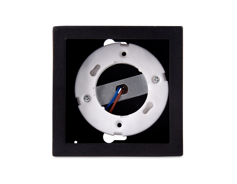 Точечный накладной светильник Ambrella GX53 TN707 BK черный GX53 100*100*80