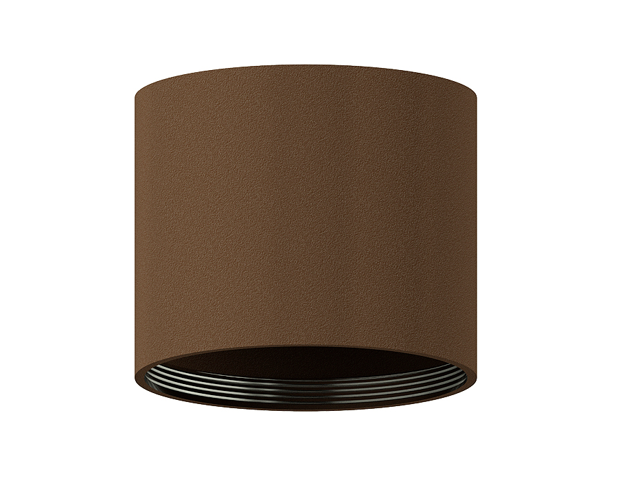 Корпус светильника накладной Ambrella C7404 SCF кофе песок D70*H60mm MR16 GU5.3 для насадок D70mm