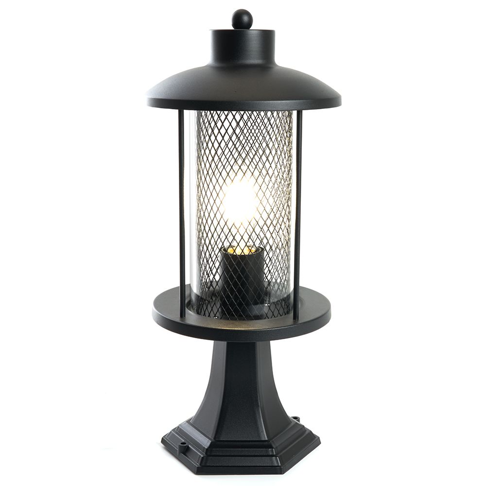 Светильник садово-парковый Feron PL724  на постамент 60W 230V E27, черный