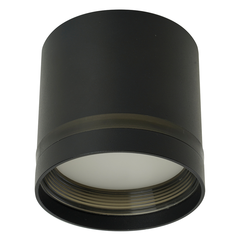 Светильник потолочный Feron HL461 Barrel 12W, 230V, GX53, черный