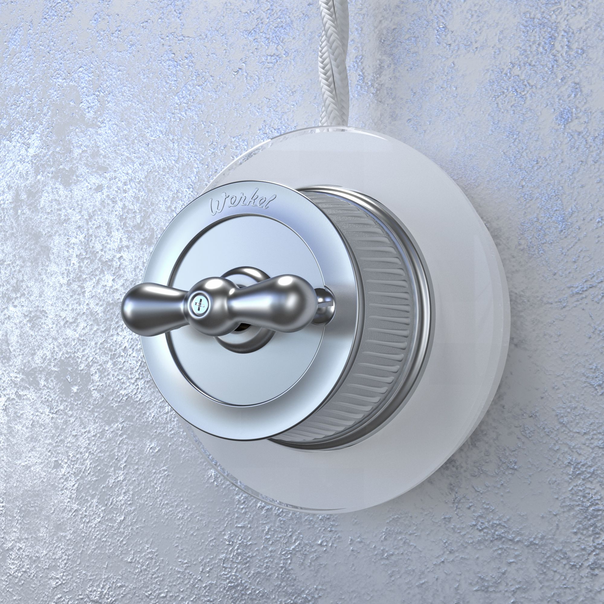 Рамка на 1 пост Werkel Favorit Runda (Белый) WL21-frame-01 / W0015101 / a044888