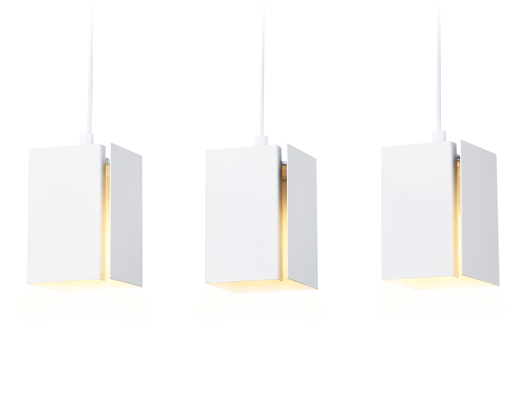 Светильник подвесной Ambrella TN5138/3 WH белый E27/3 max 40W 400*80*1150