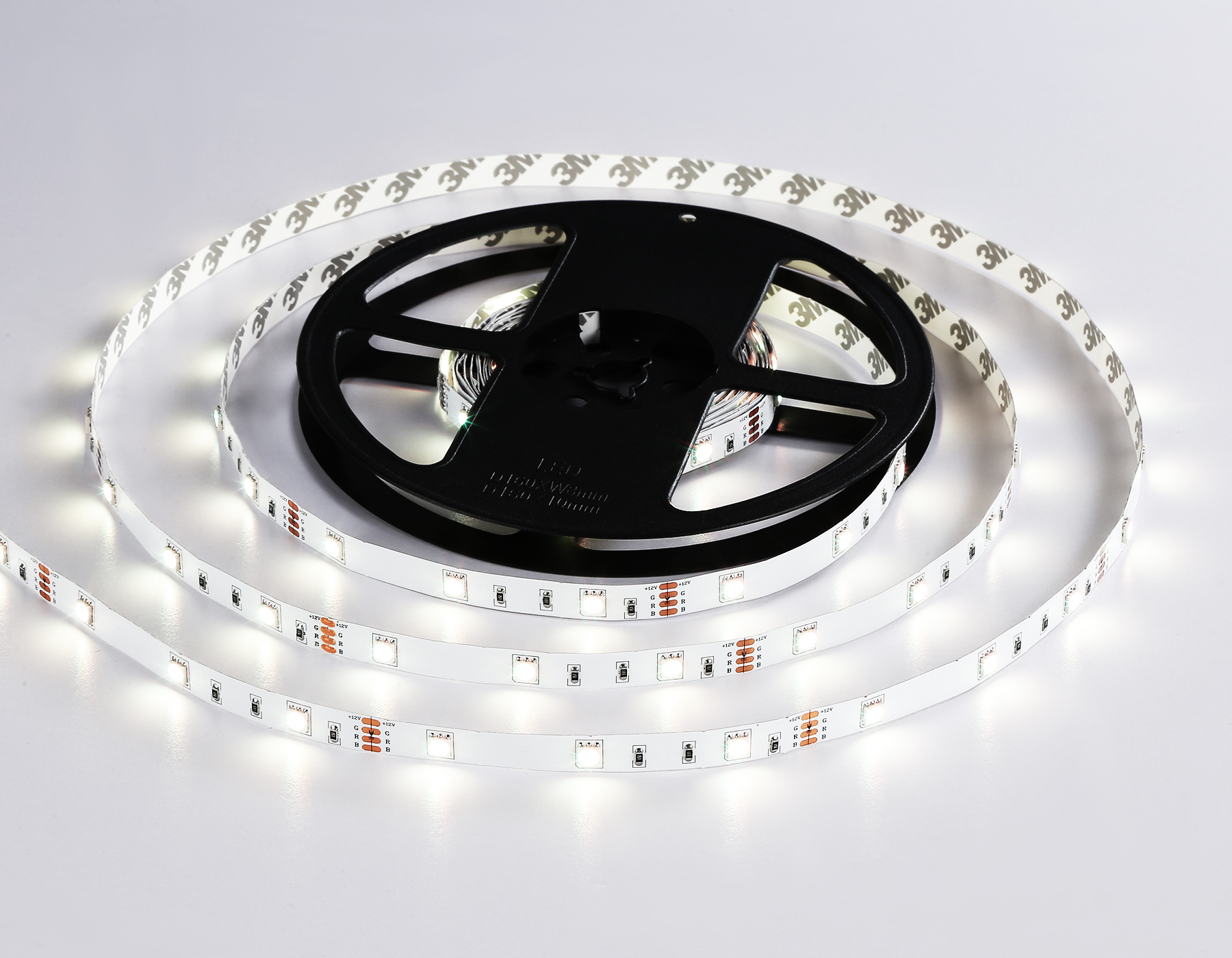 GS2401 5050 30Led/ 7.2W m/ 12V IP20 RGB/ 5000*10*1.87mm (4 конт.) комплект