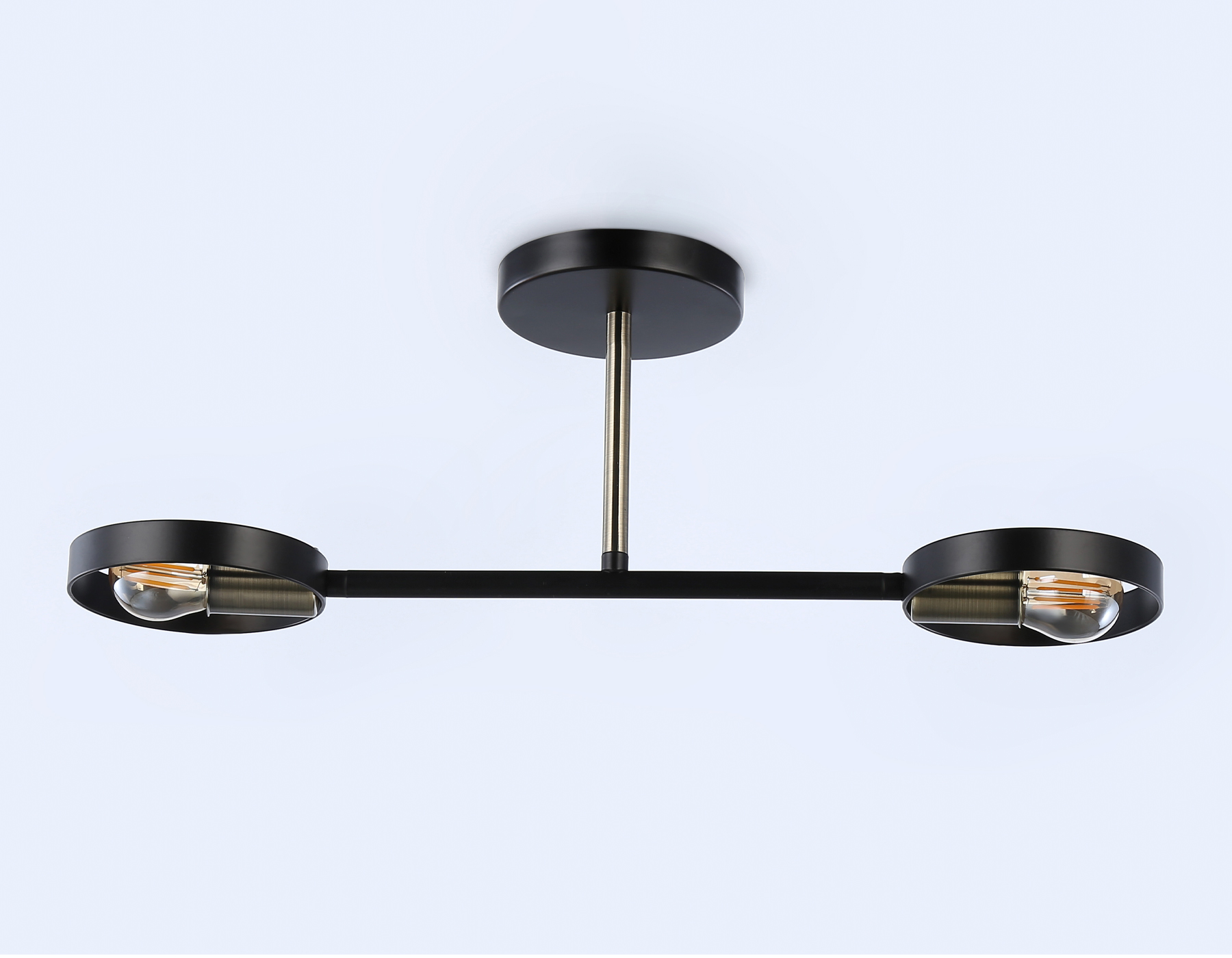 TR8225/2 BK/SB черный/бронза E27/2 max 40W 510*165*190