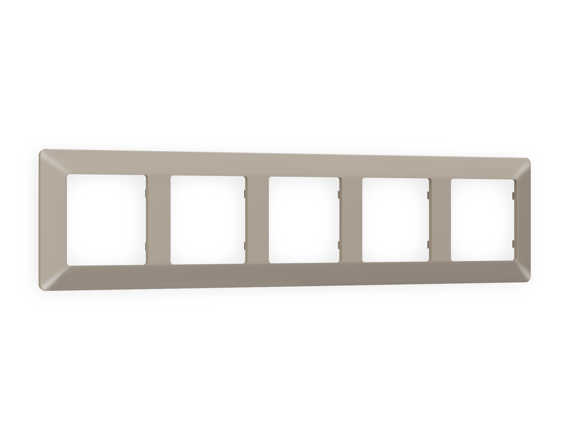 AF110365 Рамка ALFA Line (Серо-бежевый матовый) 5-ая
