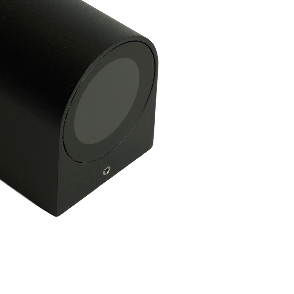 Светильник садово-парковый Feron DH024, на стену, 2*GU10 MR11 230V, черный