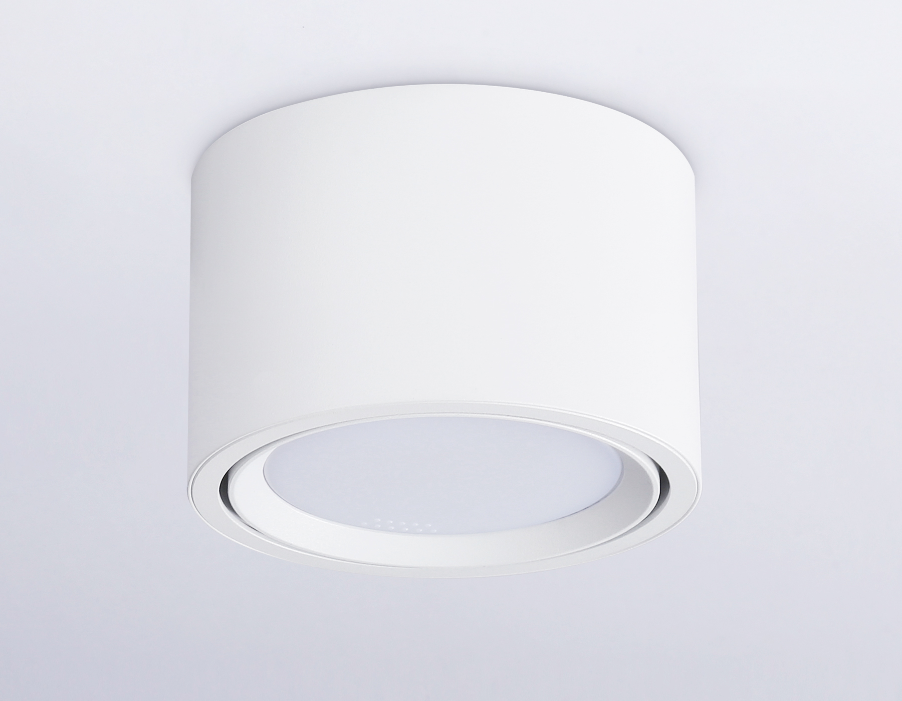 Накладной поворотный спот Ambrella TN6805 WH белый GX53 D100*65