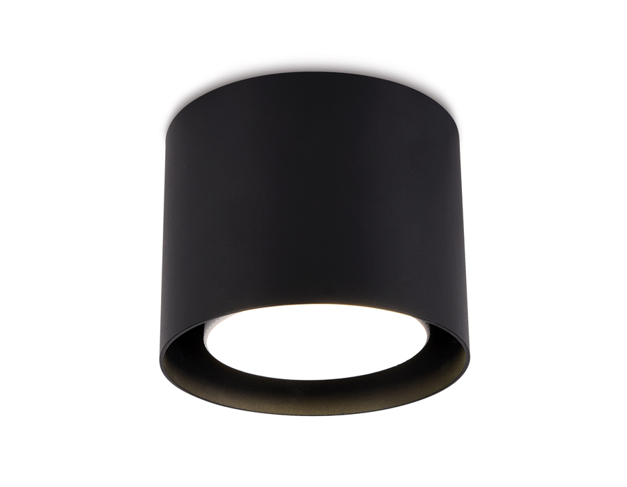 Точечный накладной светильник Ambrella GX53 TN703 BK черный GX53 D100*80