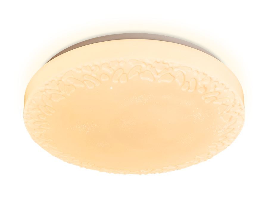 Потолочный светодиодный светильник Ambrella FF22 WH белый 72W (ПДУ ИК)