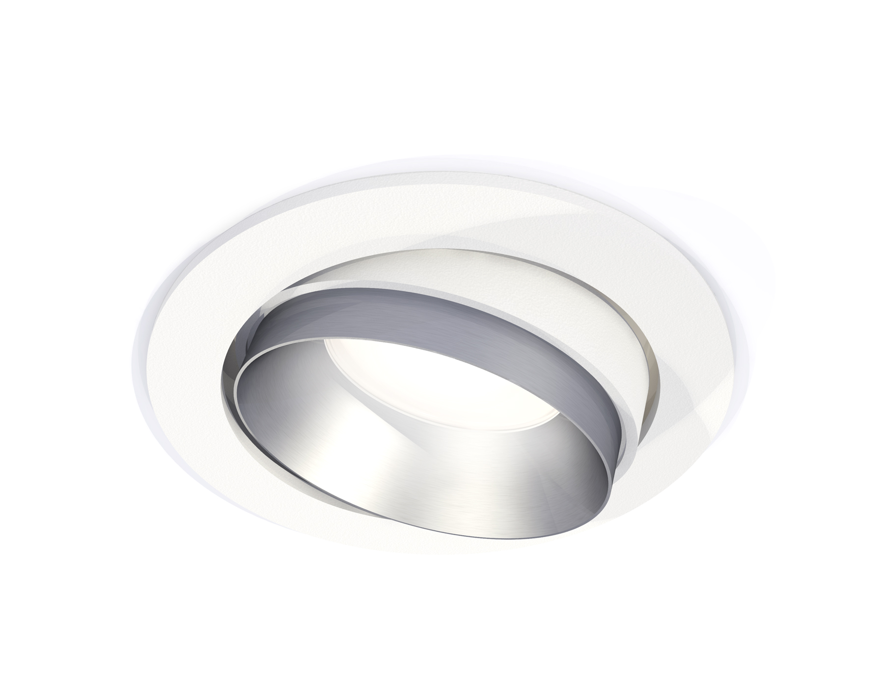 Встраиваемый поворотный светильник XC7651023 SWH/MCH белый песок/хром матовый MR16 GU5.3 (C7651, N7033)