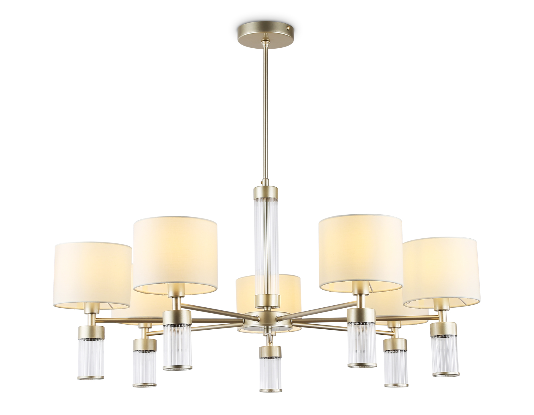 LH71303/7 CGD/WH золото/белый E14/7 max 40W D860*740