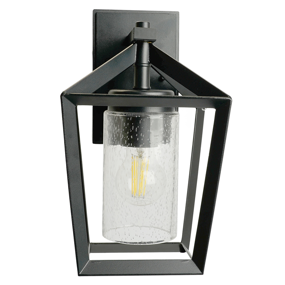 Светильник садово-парковый Feron PL771  на стену вниз 40W 220-240V E27, черный