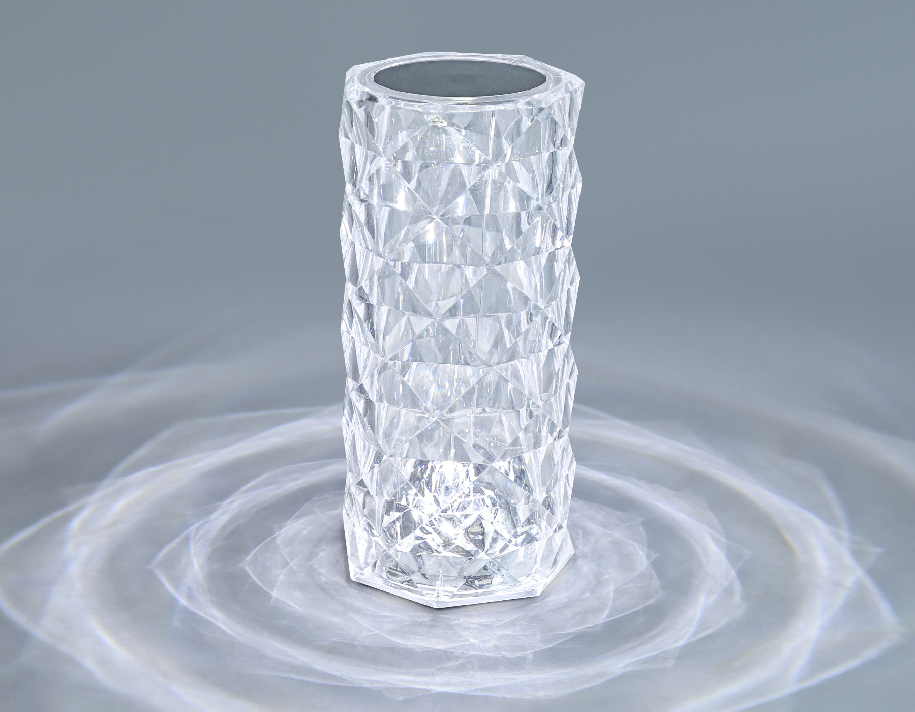 Настольный светильники Ambrella DE8018 CL прозрачный LED 3000K/4200K/6400K 3W