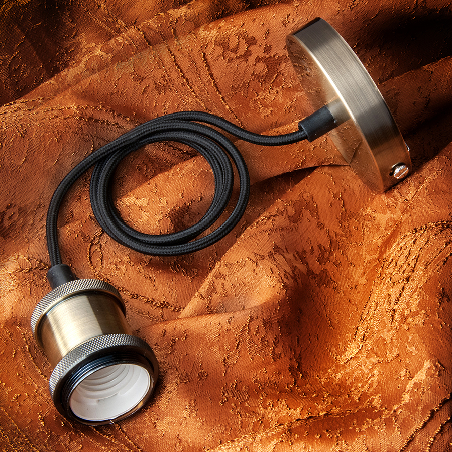 Подвес декоративный E27 (GLH-ME-E27-БРОНЗА) General, 1м