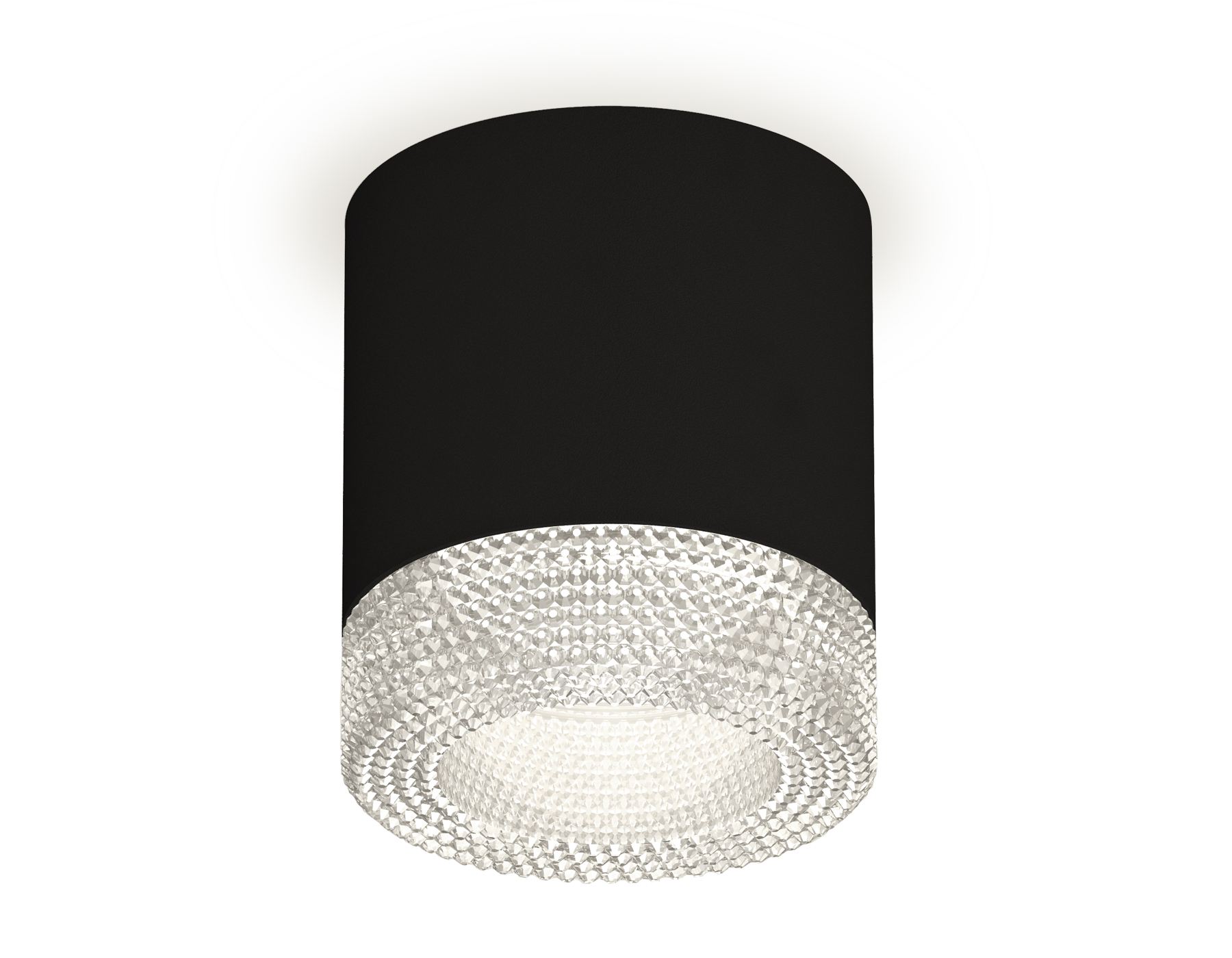 Накладной светильник XS7402010 SBK/CL черный песок/прозрачный MR16 GU5.3 (C7402, N7191)