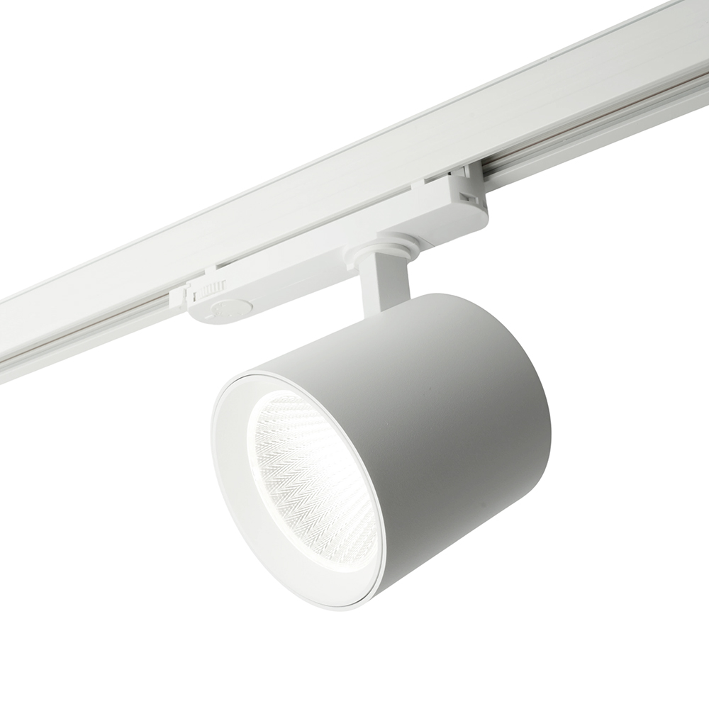 Светодиодный светильник Feron TR Reflex трековый на шинопровод 40W, 3500 Lm, 4000К, 36 градусов, белый, 3х фазный с функцией выбора мощности