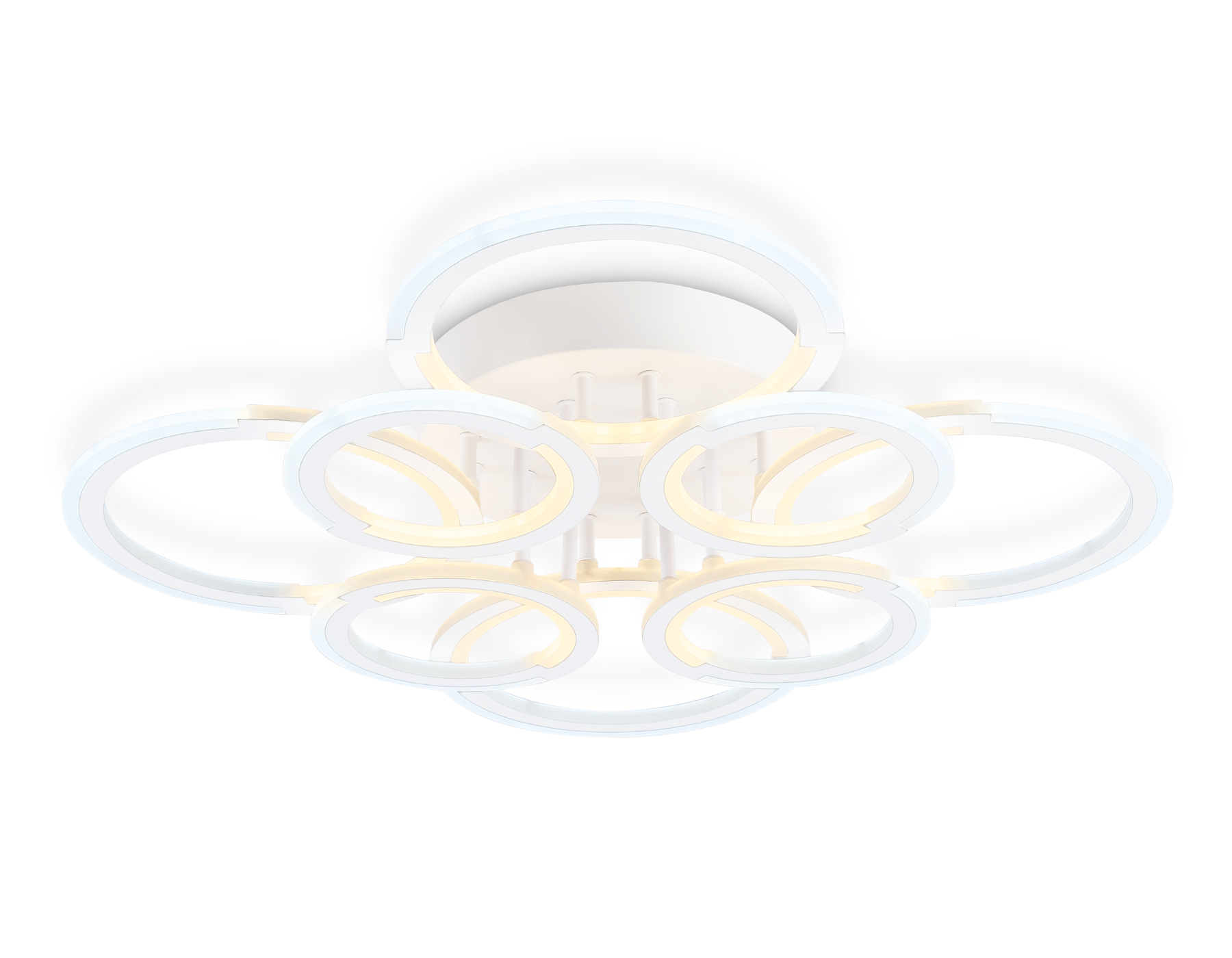 FA8945/4+4 WH белый 106W 3000-6000K D670*120 (ПДУ ИК) FA8945/4+4 WH белый 106W 3000-6000K D670*120 (ПДУ ИК)