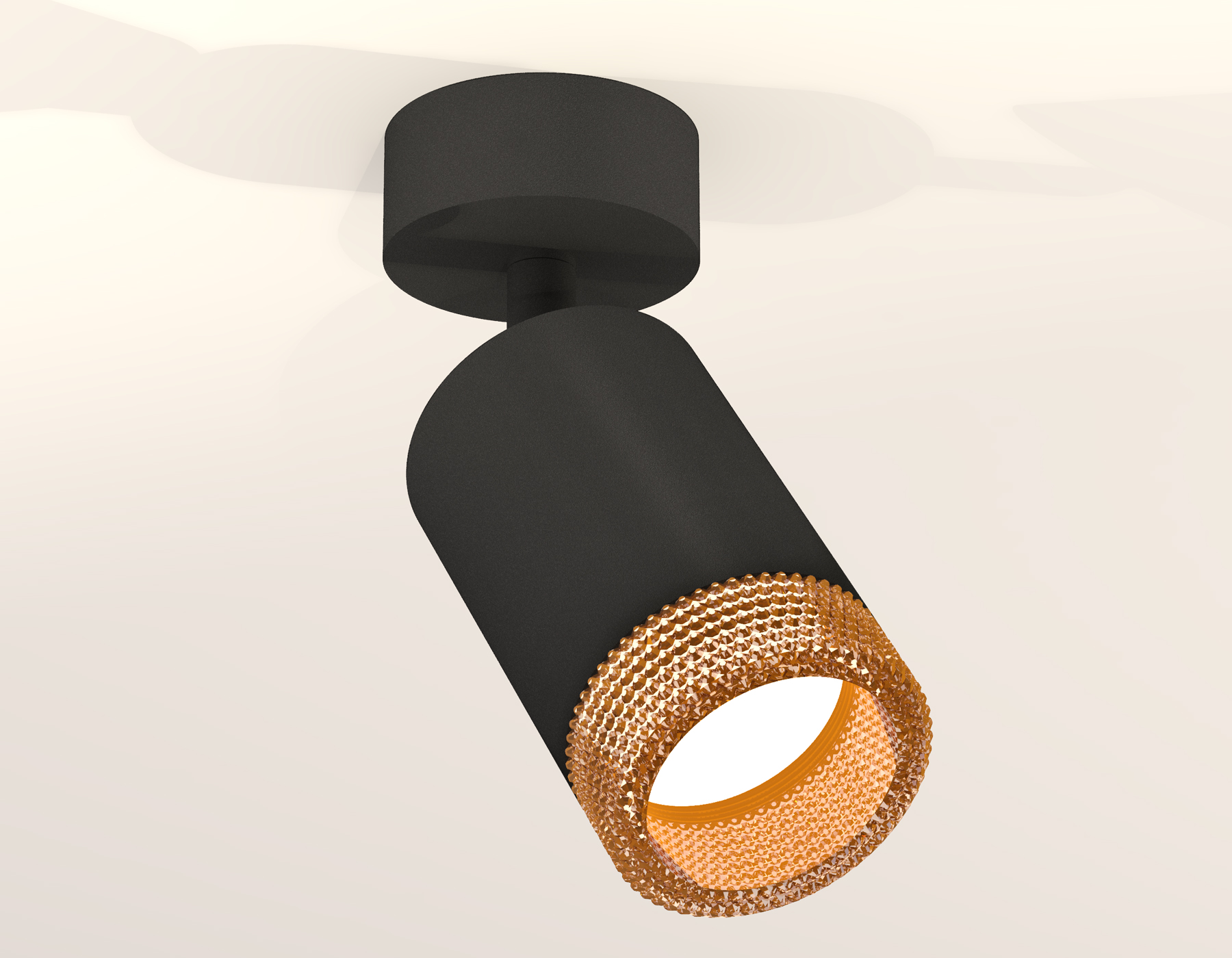 Накладной поворотный светильник XM6313005 SBK/CF черный песок/кофе MR16 GU5.3 (A2210, C6313, N6154)